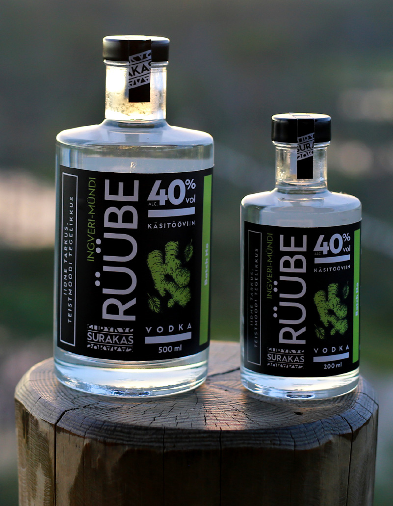 Rüübe craft-vodka has a new webpage!